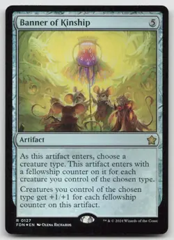Banner of Kinship FDN #127 R Foil NM - Image 1