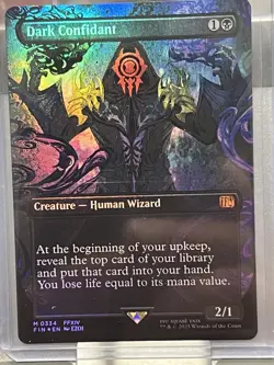 Dark Confidant | Final Fantasy (334) | Borderless | Foil | M | Magic MTG - Image 1