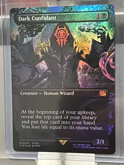 Dark Confidant | Final Fantasy (334) | Borderless | Foil | M | Magic MTG - Image 2