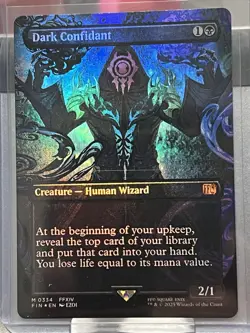 Dark Confidant | Final Fantasy (334) | Borderless | Foil | M | Magic MTG - Image 3