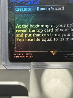 Dark Confidant | Final Fantasy (334) | Borderless | Foil | M | Magic MTG - Image 5