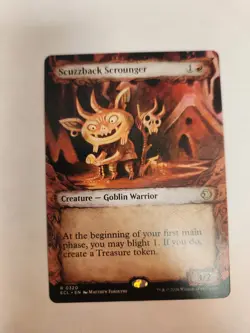 MTG - Scuzzback Scrounger (Showcase) - Lorwyn Eclipsed NM Near Mint - Image 1