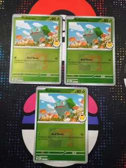 3x Bulbasaur 2026 Pokemon Day Pokemon TCG Card - Image 1