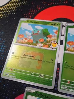 3x Bulbasaur 2026 Pokemon Day Pokemon TCG Card - Image 3