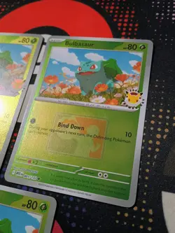 3x Bulbasaur 2026 Pokemon Day Pokemon TCG Card - Image 4