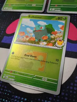 3x Bulbasaur 2026 Pokemon Day Pokemon TCG Card - Image 5