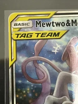 Mewtwo & Mew GX SM191 Sm Promo Holo (Tag Team) Pokemon TCG - Image 3