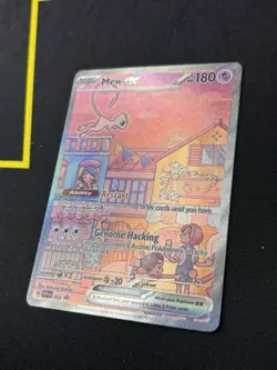 Mew EX 053 - Scarlet & Violet Promo 151 Full Art Holo Pokemon Card - NM - Image 2