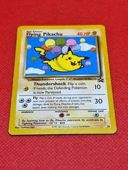Pokemon Tcg Flying Pikachu 25/53 Wotc Promo Non Holo Black Star Promo 25 - Image 2