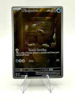 Pokemon TCG Wimpod Paradox Rift 191/182 Holo Illustration Rare - Image 1