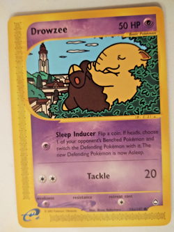 Drowzee 74/147 Pokemon Aquapolis Unlimited 2002 Non-Holo NM - Image 1