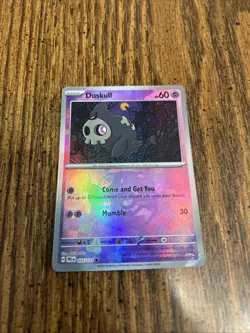 2025 Pokemon Prismatic Evolutions Duskull (Master Ball) 035/131 NM - Image 1