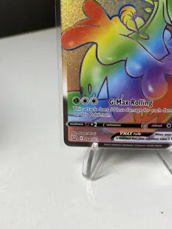 Pokemon Battle Styles FLAPPLE VMAX Rainbow Secret Rare Full Art 164/163 - Image 4