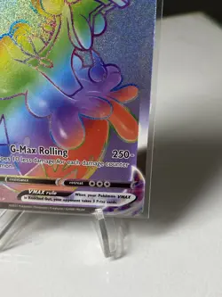 Pokemon Battle Styles FLAPPLE VMAX Rainbow Secret Rare Full Art 164/163 - Image 5