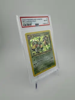 FREE SHIPPING!! - Pokemon Bellossom #3 Holo 1st Edition Neo Genesis PSA 8 NM-MT - Image 2