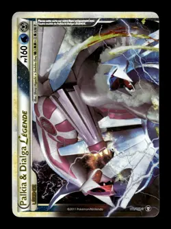 Carte Pokemon Triomphe - Palkia & Dialga Legende 101/102 + 102/102 FR - Image 2