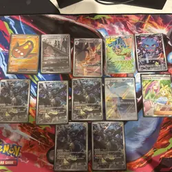 Pokemon Full Arts Lot Ascended Hero’s (12) With 11 Ex’s For Buy (NEAR Mint) - Image 1