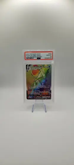 Pokemon TCG: Ice Rider Calyrex VMAX 202/198 Secret Rare- Chilling Reign PSA 10 - Image 2