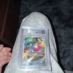 Pokemon Fuecoco Beckett 9 Paldea Evolved 201/193 Illustration Rare Full Art Holo - Image 1