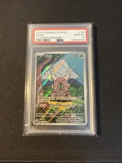 Pokemon Pinsir Twilight Masquerade Illustration Rare #168 PSA 10 English - Image 1
