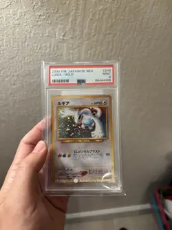 2000 POKEMON JPN NEO #249 LUGIA-HOLO PSA 9 Authenicated - Image 1