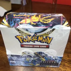 Pokemon TCG sliver Tempest Booster Box W/ Acrylic case - Image 4