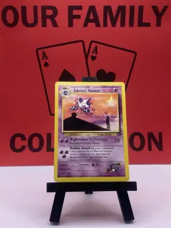 Sabrina's Haunter 55/132 Gym Challenge Regular Uncommon Pokemon TCG MP - Image 1