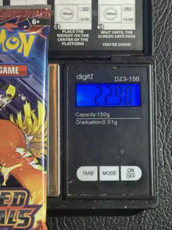 (VERY HEAVY) 22.90g Pokemon TCG Destined Rivals Booster Pack - Image 2
