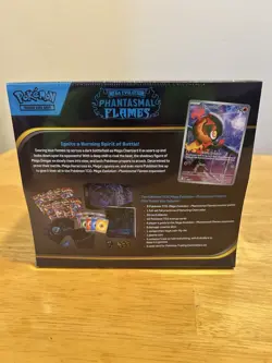 Pokemon TCG Mega Evolution Phantasmal Flames Elite Trainer Box Factory Sealed - Image 3