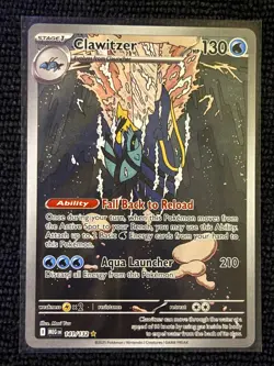 Clawitzer - 141/132 NM Illustration Rare (EN) - Pokemon TCG ME01: Mega Evolution - Image 1