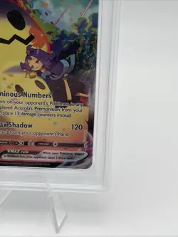 2022 POKEMON SWORD & SHIELD BRILLIANT STARS #TG17 FULL ART/MIMIKYU VMAX PSA 10 - Image 4