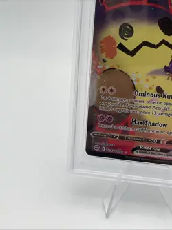 2022 POKEMON SWORD & SHIELD BRILLIANT STARS #TG17 FULL ART/MIMIKYU VMAX PSA 10 - Image 5