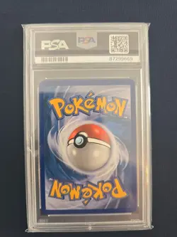 2010 POKEMON HEARTGOLD & SOULSILVER TRIUMPHANT #92 CELEBI-HOLO PSA 8 - Image 2