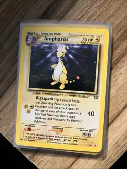 Pokemon TCG Holo Ampharos Neo Genesis Condition: Clean - Image 1