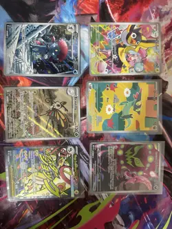 Pokemon TCG Ascended Hero’s Illustration Rare Lot - Image 1