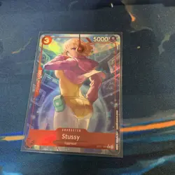 One Piece TCG Stussy ST21-006 Alt Art FOIL - Image 1