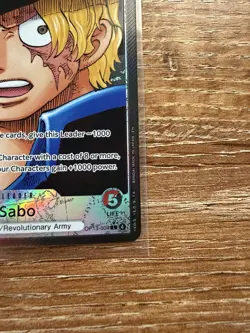 Sabo (004) (Alternate Art) OP13-004 Carrying On His Will One Piece Foil NM - Image 5