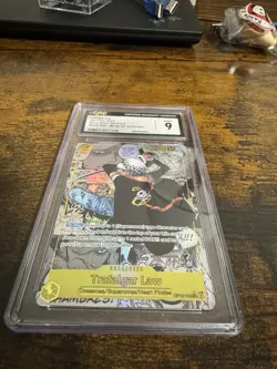 Bandai Trafalgar Law OP10-119 Manga Alt Art Holo Secret Rare CGC 9 2025 - Image 5