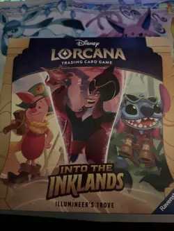 Disney Lorcana TCG Into the Inklands Illumineers Trove Factory Sealed Box - Image 1