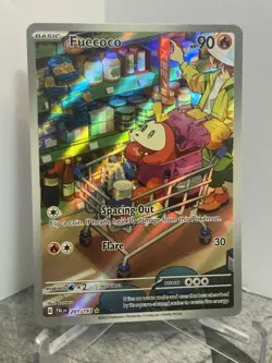 Pokemon Fuecoco Full Art Illustration Rare Holo Card Paldea Evolved 201/193 NM - Image 1