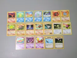 Pokemon 1st Edition Lot Of 19 Cards Common And Uncommon - Fossil, Jungle, Rocket - Image 1