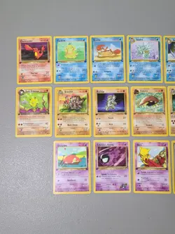 Pokemon 1st Edition Lot Of 19 Cards Common And Uncommon - Fossil, Jungle, Rocket - Image 2