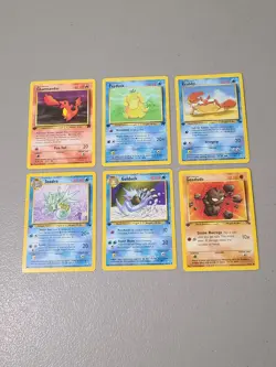 Pokemon 1st Edition Lot Of 19 Cards Common And Uncommon - Fossil, Jungle, Rocket - Image 4