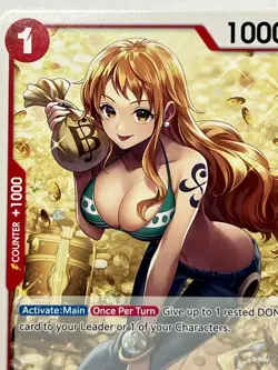 Nami ST01-007 Tournament Pack Vol. 3 Pre-Release Promotion Card - Image 1
