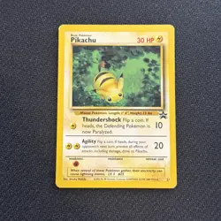 Pokemon TCG Black Star Promo Pikachu Card 27/53 WOTC 2000 LP - Image 1