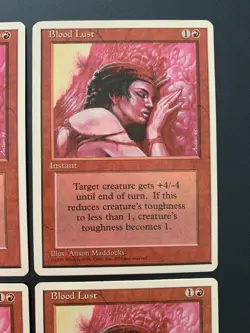 MtG | 4x Blood Lust | Fourth Edition | Magic the Gathering | *Kult - Image 3