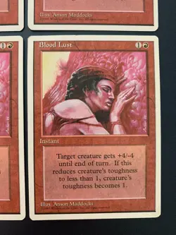 MtG | 4x Blood Lust | Fourth Edition | Magic the Gathering | *Kult - Image 5