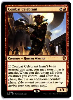 Combat Celebrant NM BLC Commander: Bloomburrow MTG - Image 1