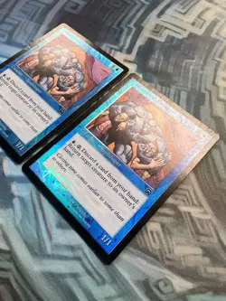 MTG 2X Foil Waterfront Bouncer EX/LP- Mercadian Masques - Image 4