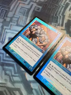 MTG 2X Foil Waterfront Bouncer EX/LP- Mercadian Masques - Image 5